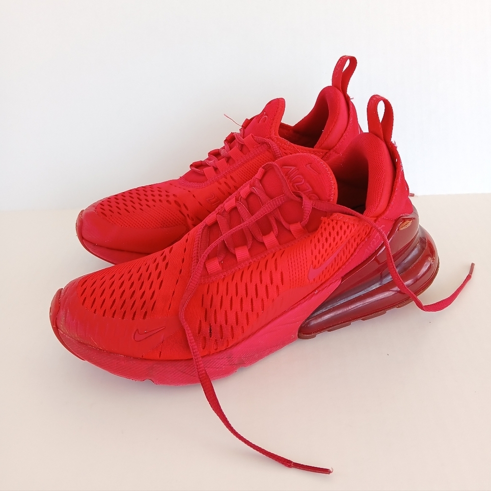 Nike Air Max 270 Red Size 7Y